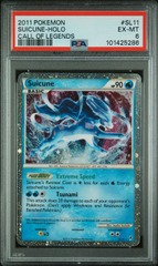 Suicune - SL11 - Shiny Rare Holo - PSA 6
